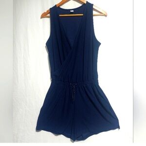 Old Navy Blue Athletic Romper Medium